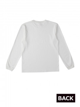 5.3oz  オーガニックコットンロングスリーブTシャツ