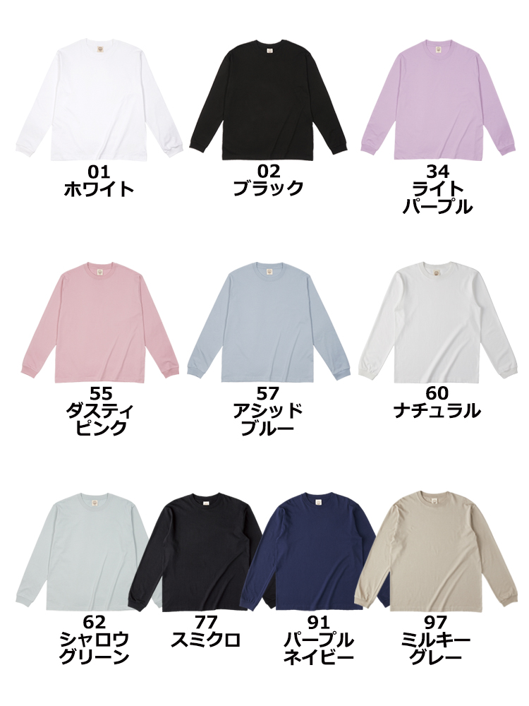 nanamica OOAL L/S Graphic Tee Beige（ナナミカ OOAL ロング
