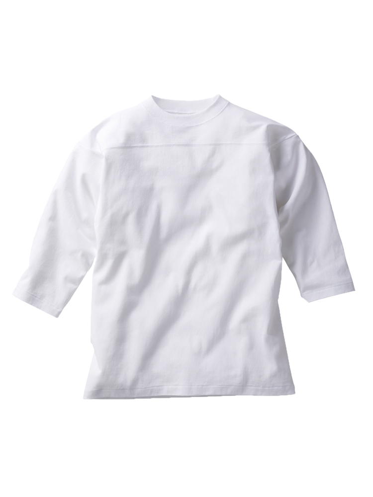 sak &RC ワッフルフットボールTシャツ 異素材 m114 オリジナルTシャツをFR-OE1240: オープンエンド フットボールT