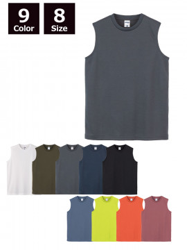 ノースリーブTシャツ(ポリジン加工)