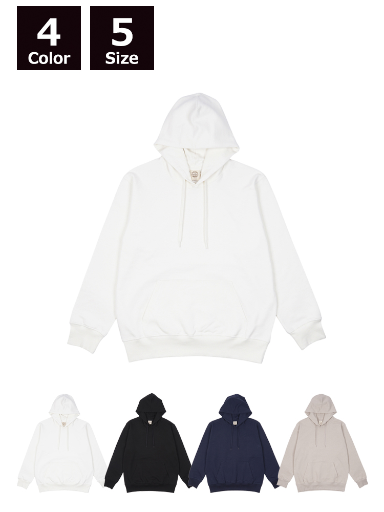 9.4oz オーガニックコットン P/Oパーカ