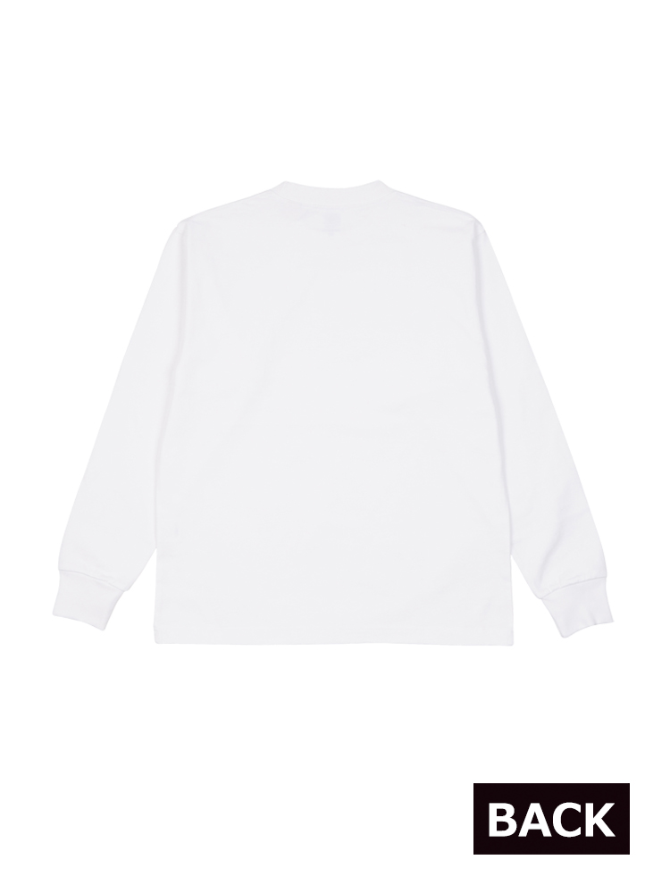 8.1oz USAコットン ロングスリーブTシャツ