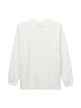 スラブ長袖Tシャツ