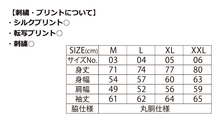 7.1oz オープンエンド ラギッド ロングスリーブ Tシャツ(2.1インチリブ)
