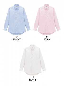 メンズレギュラーカラー長袖シャツ