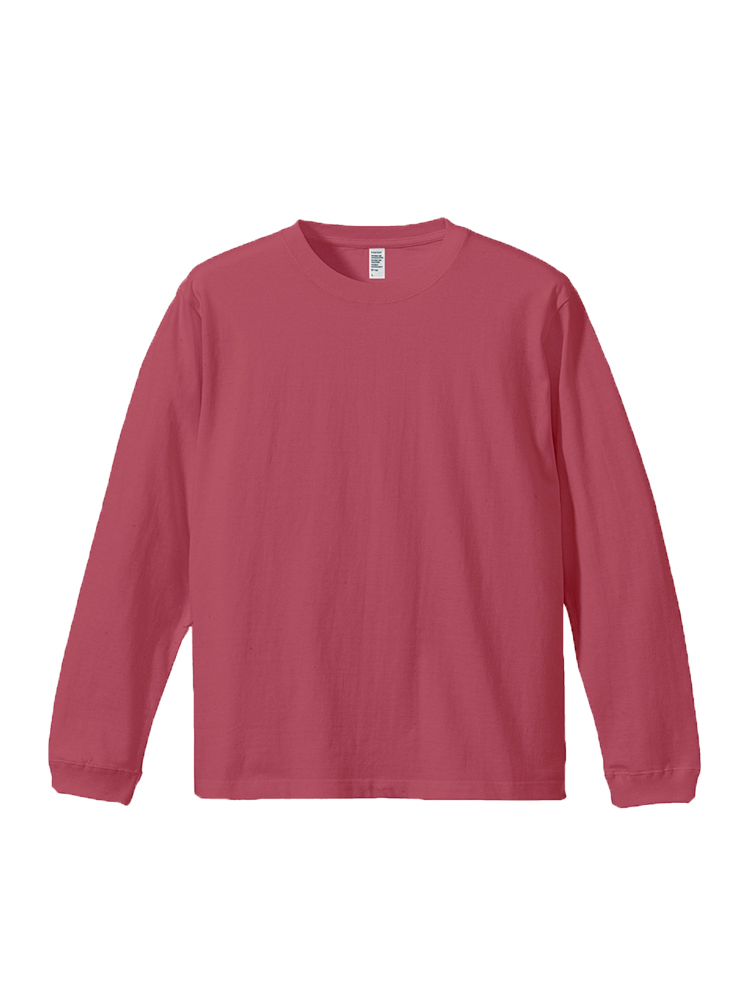 6.6oz ロングスリーブコンフォートTシャツ(1.6インチリブ）