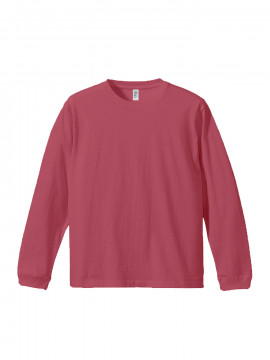 6.6oz ロングスリーブコンフォートTシャツ(1.6インチリブ）