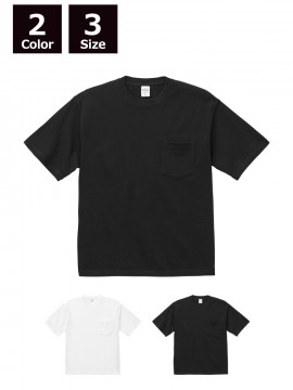 9.1oz マグナムウェイト ビッグシルエットTシャツ（ポケット付）