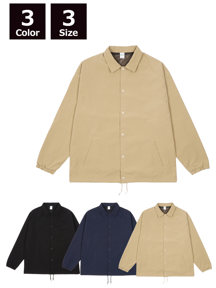リサイクルポリコーチジャケット