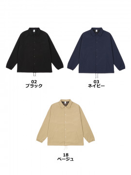 リサイクルポリコーチジャケット