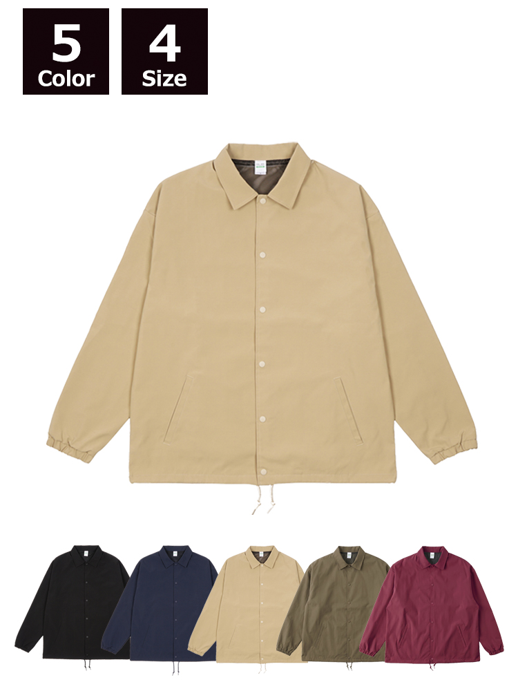 リサイクルポリコーチジャケット