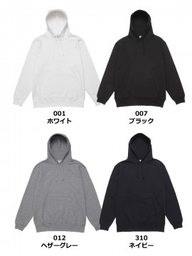 10.0oz フレンチテリー プルオーバーフーディ