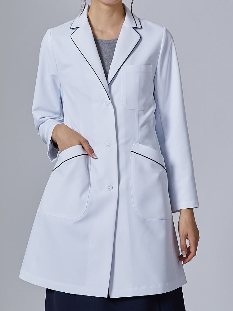 レディース診察衣(パイピングあり)
