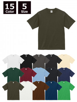 6.5oz ファインジャージー Tシャツ