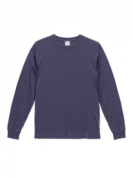 4.4oz ドライスムース リサイクルポリエステル ロングスリーブ Tシャツ