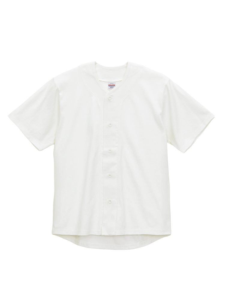 8.5oz コットン ジャージー ベースボールシャツ