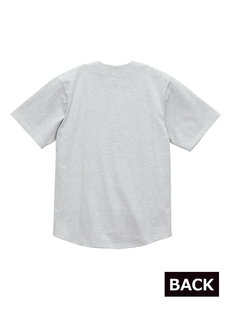 8.5oz コットン ジャージー ベースボールシャツ