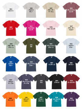 4.4oz ドライスムース リサイクルポリエステル Tシャツ