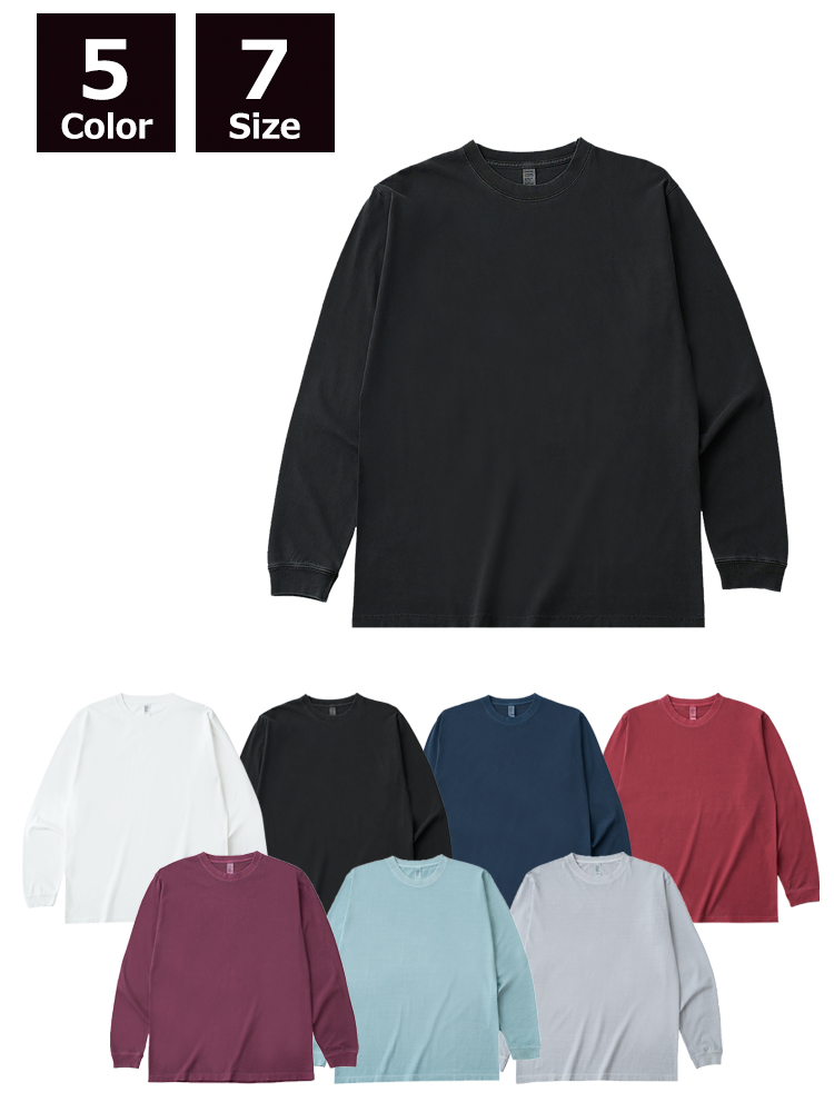 オリジナルTシャツをAS-DF1201D: 6.6oz ロングスリーブ