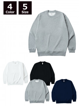 12oz プラチナクルーネックスウェット