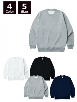 8.8oz ハイパークルーネックスウェット
