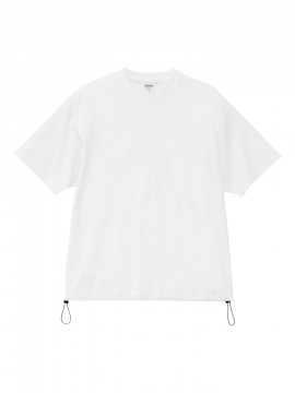 6.5oz ファインジャージー リラックスフィット Tシャツ（裾ドローコード）