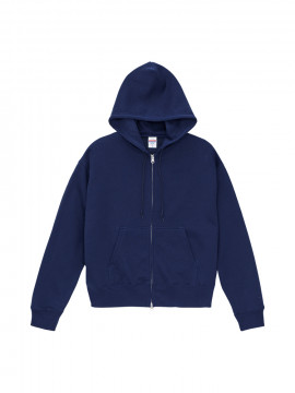 10oz　T/C ボックスシルエット スウェット フルジップ パーカ（裏起毛）