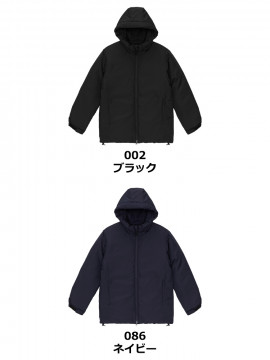 インサレーテッド フルジップ パーカ(中綿入)