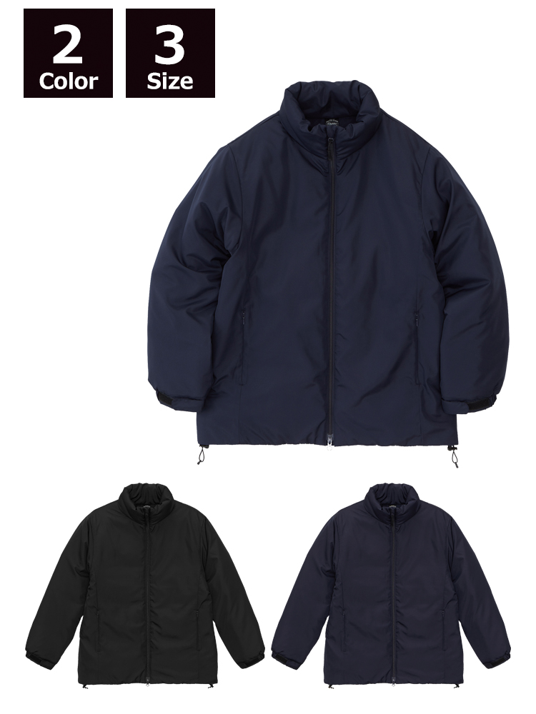 インサレーテッド スタンド ジャケット（中綿入）