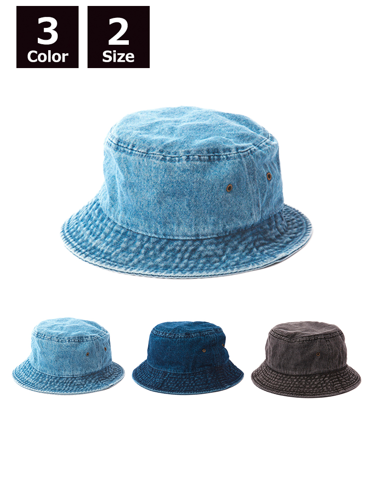 デニム バケットハット