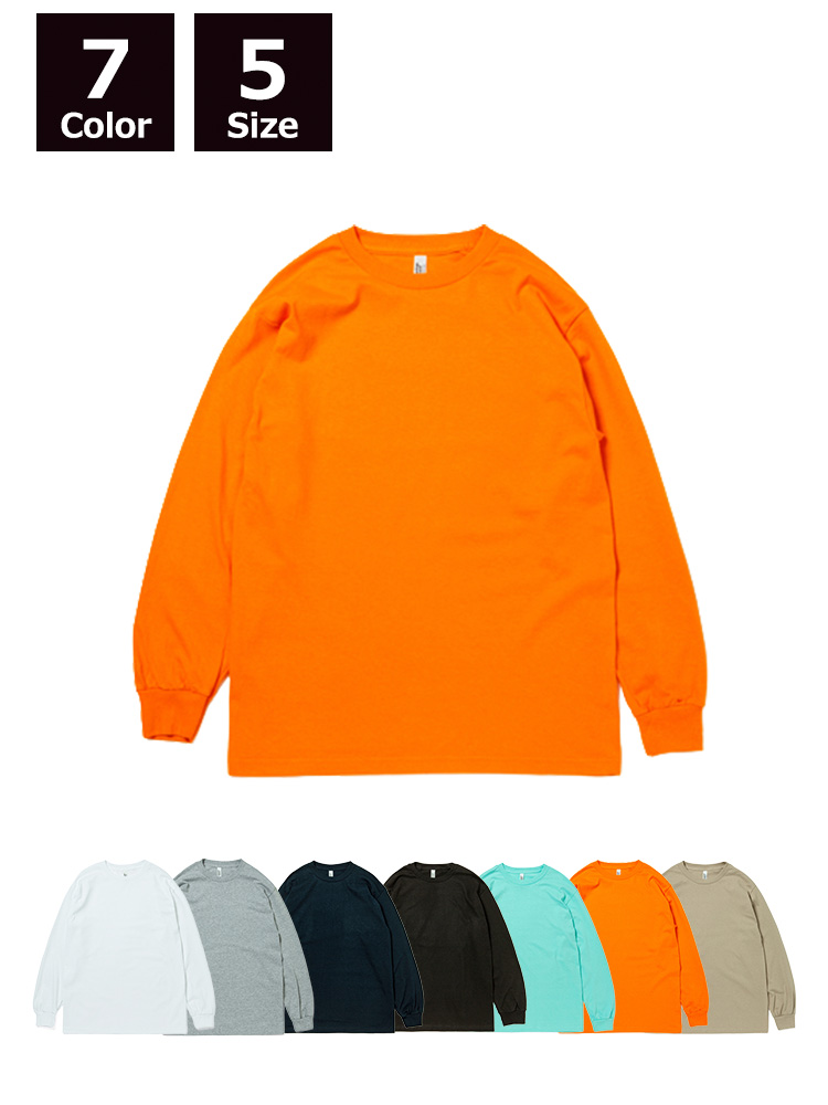 6.0 oz ユニセックス ロングスリーブ Tシャツ