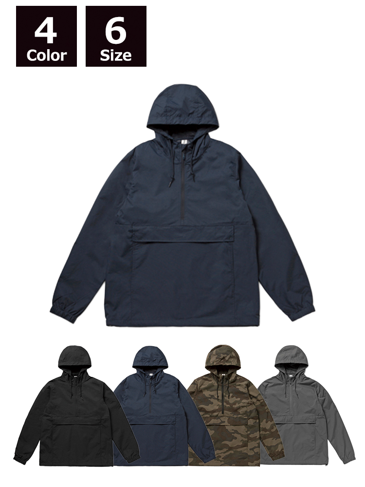 フーデッド　アノラックジャケット