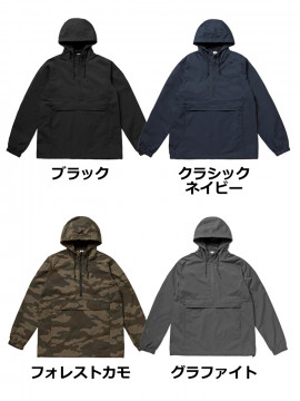 フーデッド　アノラックジャケット