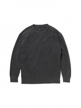 9.5oz ガーメントダイ クルーネック スウェットシャツ