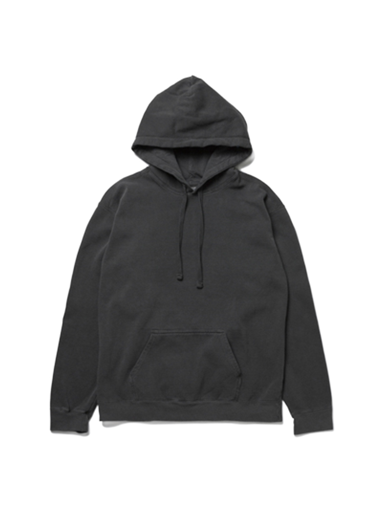 9.5oz ガーメントダイ フーデッド スウェットシャツ