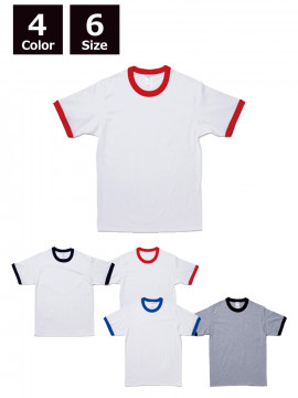 5.3oz プレミアムコットン ジャパンスペック リンガーTシャツ