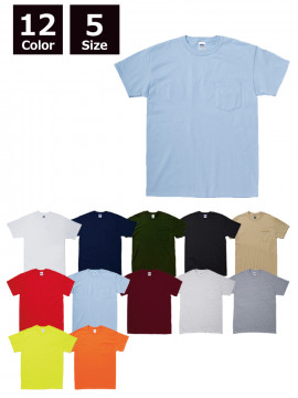 6.0oz ウルトラコットンポケットTシャツ