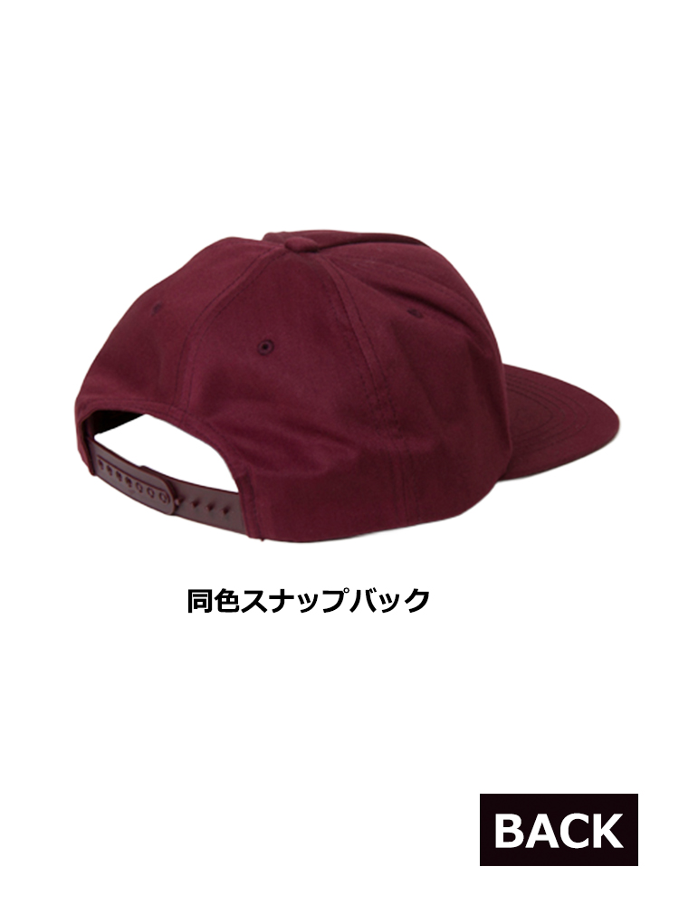 アンストラクチャード 5パネル スナップバック