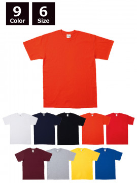 6.0oz コームド リングスパン コットン ジャパンスペック Tシャツ