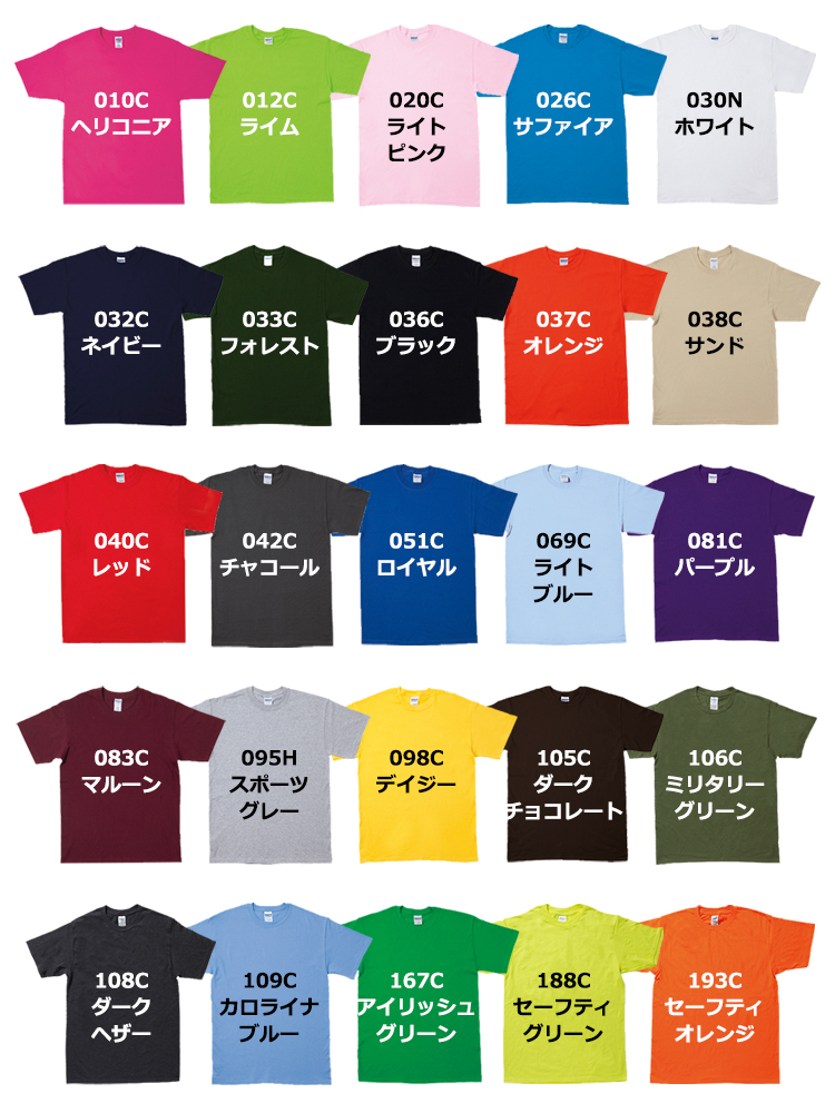 5.3oz プレミアムコットン ジャパンスペック Tシャツ