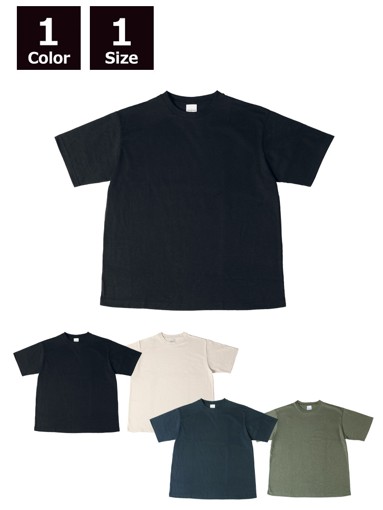 5.0oz ハイエンド　ルーズTシャツ