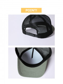 スタイリッシュ　メッシュキャップ