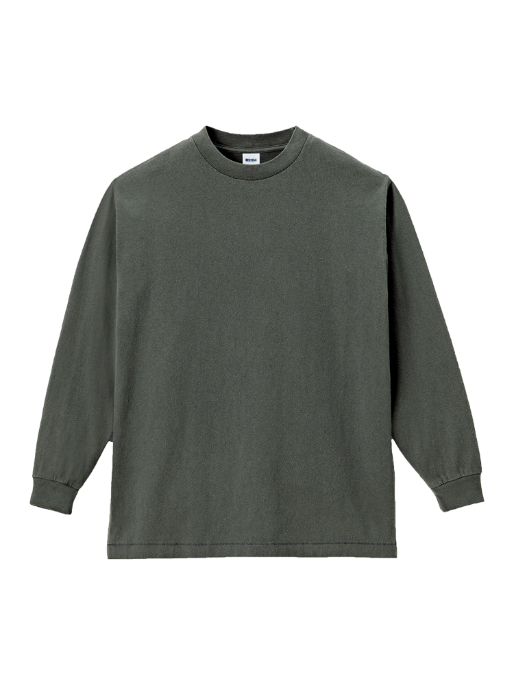 6.5oz　ピグメントダイロングスリーブTシャツ