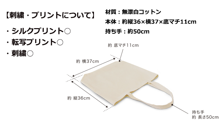 リサイクルコットンバッグ