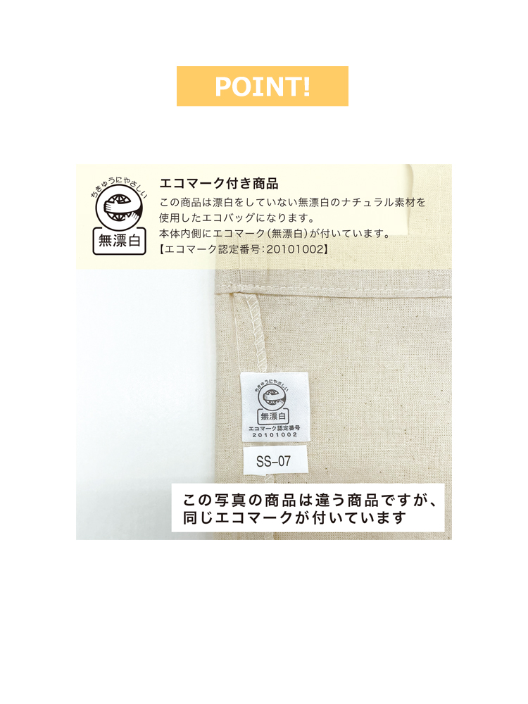 キャンバスエコ巾着10(Mサイズ)