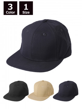 コーデュラ フラットバイザーベースボールキャップ