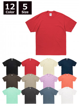 7.5oz ガーメントダイ Tシャツ