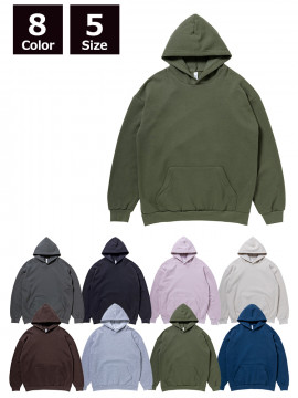 7.6oz　リフレックスフリース　ユニセックス　プルオーバーパーカー