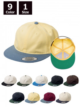 ミウラオリジナル　レトロスタイルキャップ　ツートーン