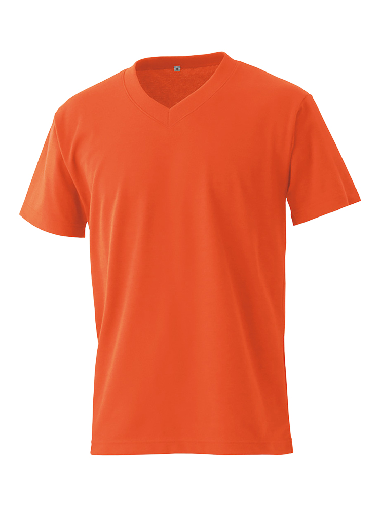 4.8oz エアレット VネックTシャツ【日本製】